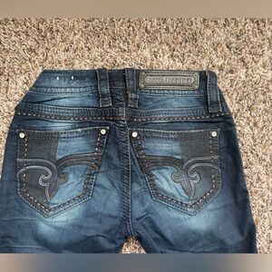 Rock Revival Women's Dark Blue Skinny Jeans